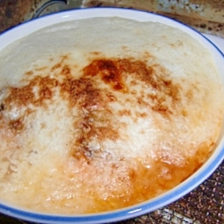 塩麹のサーモンの山芋グラタン